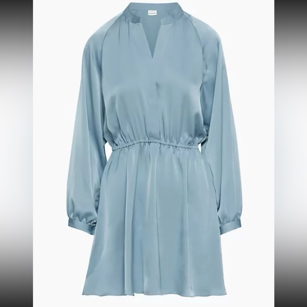Aritzia Blue Midi Dress